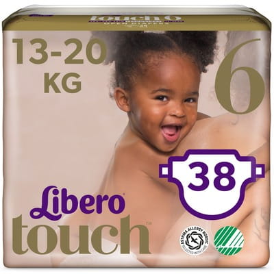 Подгузники для детей LIBERO (Либеро) Touch 6 с весом от 13 до 20 кг 38 шт