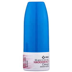 Назонекс Синус спрей назал. дозир. 50мкг/дозу фл. 10г (60доз)