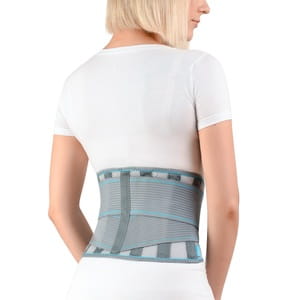 Бандаж поддерживающий Торговый Дом Алком модель 2031 корсет цвет серый размер 3