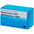 Метфогамма табл. п/о 1000мг №120