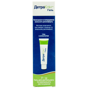 ДетраКлин Гель для ректального и наружного применения туба 37 г