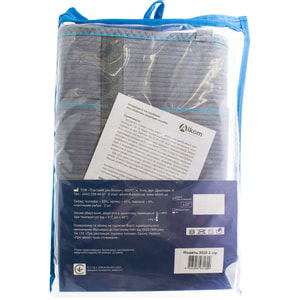 Бандаж післяопераційний Торговий Дім Алком модель 2028 торакальний чоловічий колір сірий розмір 3