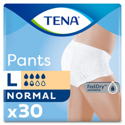 Подгузники-трусы для взрослых TENA (Тена) Pants Normal Large (Нормал ладж) 30 шт NEW