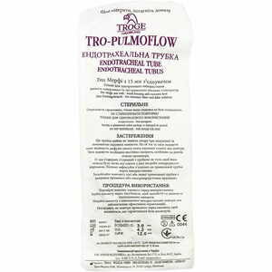 Трубка эндотрахеальная с манжетой размер 3,0 мм Tro-pulmoflow