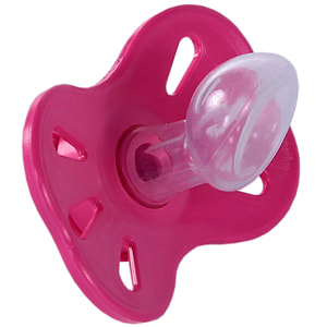 Соска-пустышка силиконовая Малинка в индивидуальной упаковке 1 шт