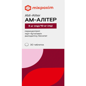 АМ-Алитер табл. 8мг/10мг №30
