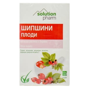 Шипшини плоди 125г Solution pharm