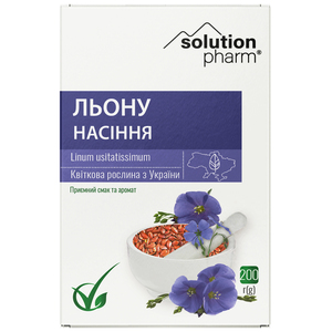 Льону насіння 200г Solution Pharm