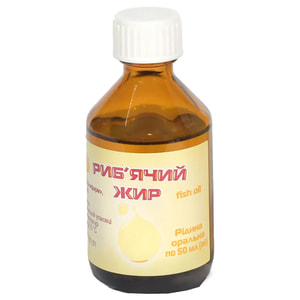 Риб’ячий жир рід. орал. 50мл