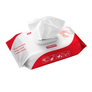 Серветки вологі Манорм Нор-експрес спиртові дезінфікуючі упаковка з клапаном 60 шт