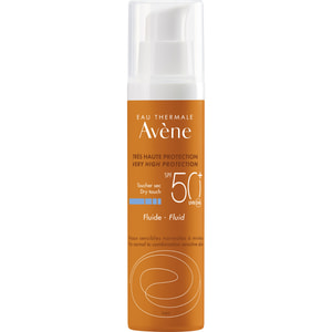 Флюїд сонцезахисний SPF50+ AVENE (Авен) для нормальної та комбінованої чутливої шкіри 50 мл