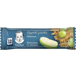 Батончик фруктово-злаковый NESTLE GERBER (Нестле Гербер) Виноград и яблоко 25 г