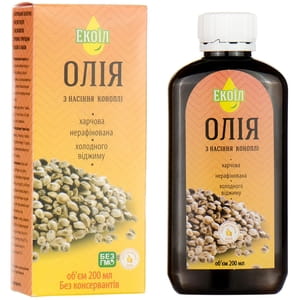 Олія коноплі 200 мл Екоїл