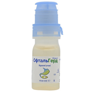 ОфтальГерд краплі очні для усунення подразнення, зуду, сльозотечі та втоми очей контейнер 10 мл