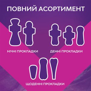 Прокладки гігієнічні жіночі LIBRESSE (Лібрес) Ultra Large Goodnight (Ультра лардж гуднайт) 8 шт