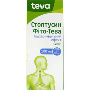 Стоптусин Фіто-Тева сироп фл. 100мл