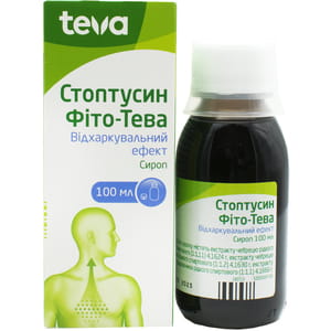 Стоптусин Фіто-Тева сироп фл. 100мл