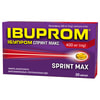 Купити Ібупром Спринт Макс капс. м'які 400мг №20 Ібупром Спринт Макс капс. м'які 400мг №20