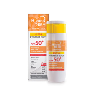 Молочко для тіла HIRUDODERM (Гірудодерм) Sun Protect Ultra Protect Body сонцезахисне SPF50+ 150 мл