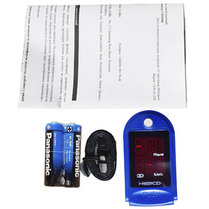 Пульсоксиметр CMS50B контроль пульса и насыщенности крови кислородом 1 шт