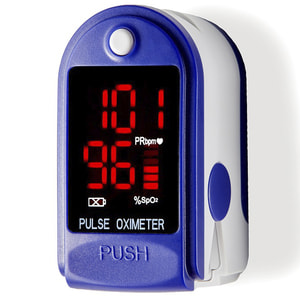 Пульсоксиметр CMS50B контроль пульса и насыщенности крови кислородом 1 шт