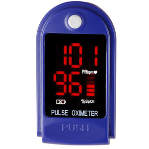 Пульсоксиметр CMS50B контроль пульса и насыщенности крови кислородом 1 шт