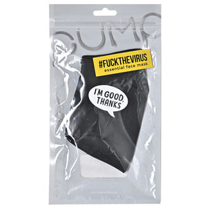 Маска для лица защитная многоразовая FuckTheVirus Wild размер M-L 1 шт