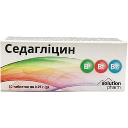 Седагліцин табл. №50 Solution Pharm