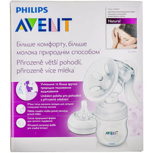 Молоковідсмоктувач AVENT (Авент) SCF 330/20 Naturals (Нейчерал) механічний 1 шт