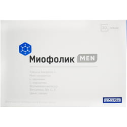 Диетическая добавка для улучшения репродуктивной функции у мужчин Miofolic Men (Миофолик Мэн) в саше по 4 г 30 шт