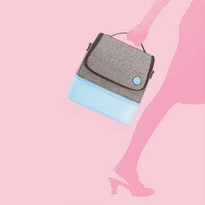 Портативный ультрафиолетовый универсальный стерилизатор-сумка 59S UVC LED P14 Blue 1 шт