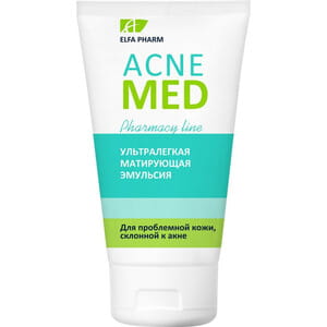 Емульсія для обличчя ELFA PHARM (Ельфа Фарм) Acne Med (Акне мед) ультралегка матуюча 40 мл