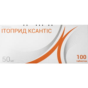 Итоприд табл. 50мг №100
