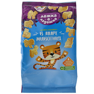 Печиво дитяче ЛОЖКА В ЛАДОШКЕ В світі тварин 150 г