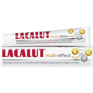 Зубная паста LACALUT (Лакалут) Multi-effect (Мульти-Эффект) Плюс 75 мл