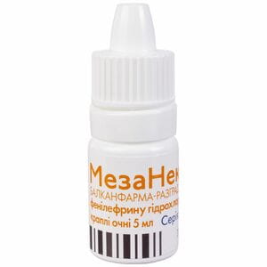 Мезанекст кап. глаз. 25мг/мл фл. 5мл