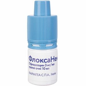 Флоксанекст кап. глаз. р-р 3мг/мл фл. 10мл