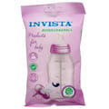 Серветки вологі INVISTA (Інвіста) для дітей з перших днів життя біорозкладні рожева упаковка 15 шт