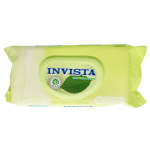 Салфетки влажные О3 антибактериальные со спиртом 72 шт