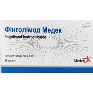 Финголимод Медек капс. 0,5мг №28***