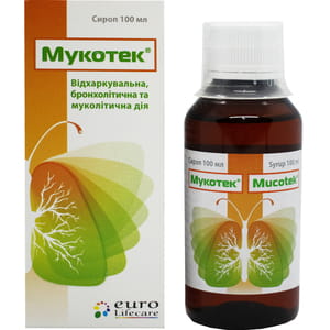 Мукотек сироп фл. 100мл