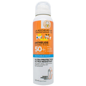 Спрей сонцезахисний дитячий La Roche-Posay (Ля Рош-Позе) Антеліос Дермо-Кідс водостійкий для чутливої шкіри дітей 125 мл