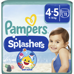 Подгузники-трусики для детей PAMPERS Splashers (Памперс) Maxi для плавания от 9 до 15 кг 11 шт