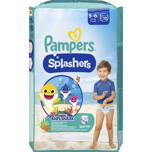 Підгузки-трусики для дітей PAMPERS Splashers (Памперс) Junior для плавання від 14 кг 10 шт
