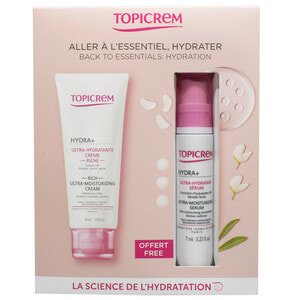 Набір для обличчя Topicrem (Топікрем) ультразволожуючий крем для чутливої та сухої шкіри 40 мл + ультразволожуюча сироватка 7 мл