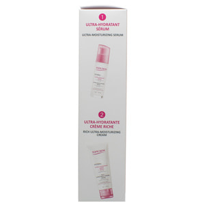 Набір для обличчя Topicrem (Топікрем) ультразволожуючий крем для чутливої та сухої шкіри 40 мл + ультразволожуюча сироватка 7 мл