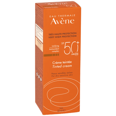Крем для обличчя AVENE (Авен) тональний, сонцезахисний SPF50+ 50 мл