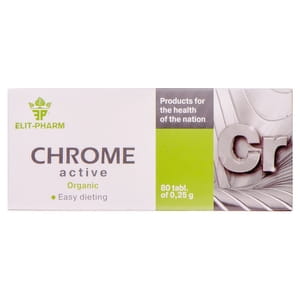 Минеральные вещества Хром активный таблетки 80 шт