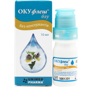 Окуфлеш Блу капли глазные флакон 10 мл