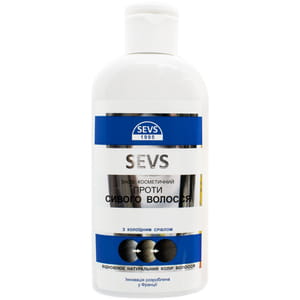 Засіб косметичний SEVS (Севс) проти сивого волосся з колоїдним сріблом 200 мл